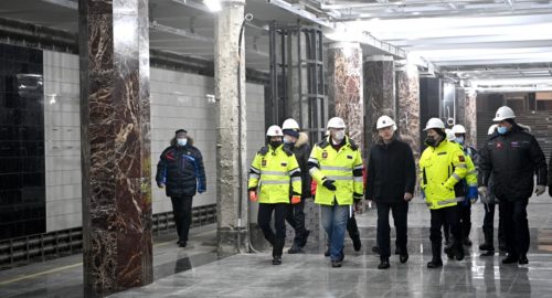 Работы возле станций Каховской линии Московского метро завершаются